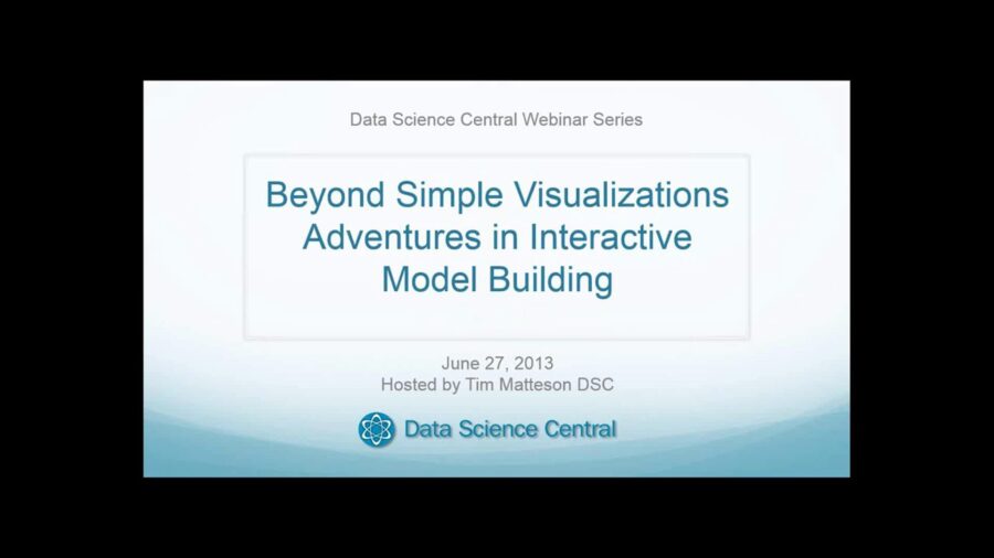Beyond Simple Visualizations – Adventures in Interactive Model Building – Vimeo thumbnail