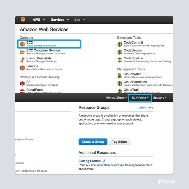 Setting up your first EC2 server in the AWS