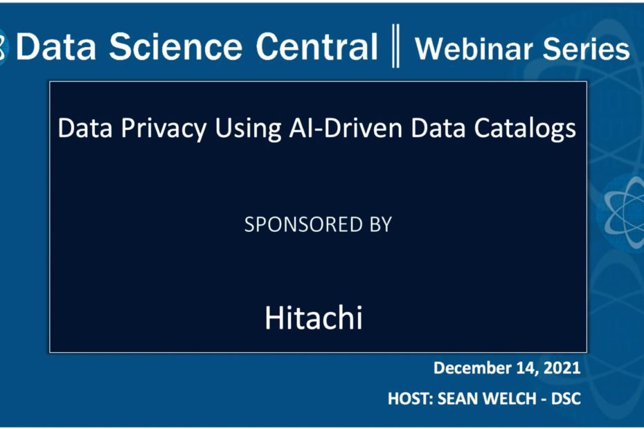 DSC Webinar Series: Data Privacy Using AI-Driven Data Catalogs – Vimeo thumbnail