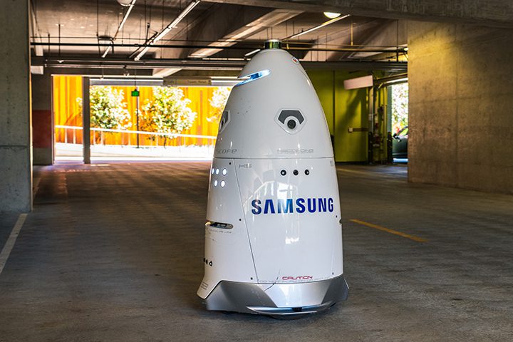 August 1, 2019 San Jose / CA / USA – Knightscope security robot