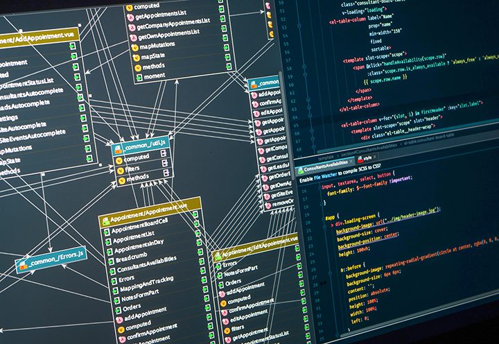 Back-end project architecture development. Database diagram, mar