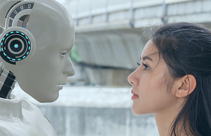 robot make a relationships with human, it use for match and make
