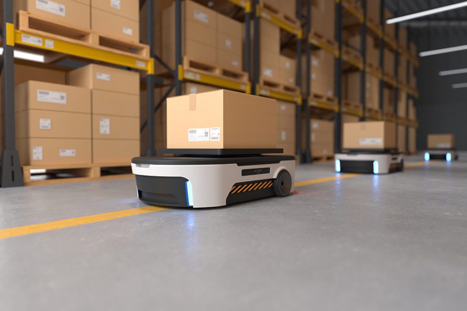 Autonomous Robot transportation in warehouses, Warehouse automat