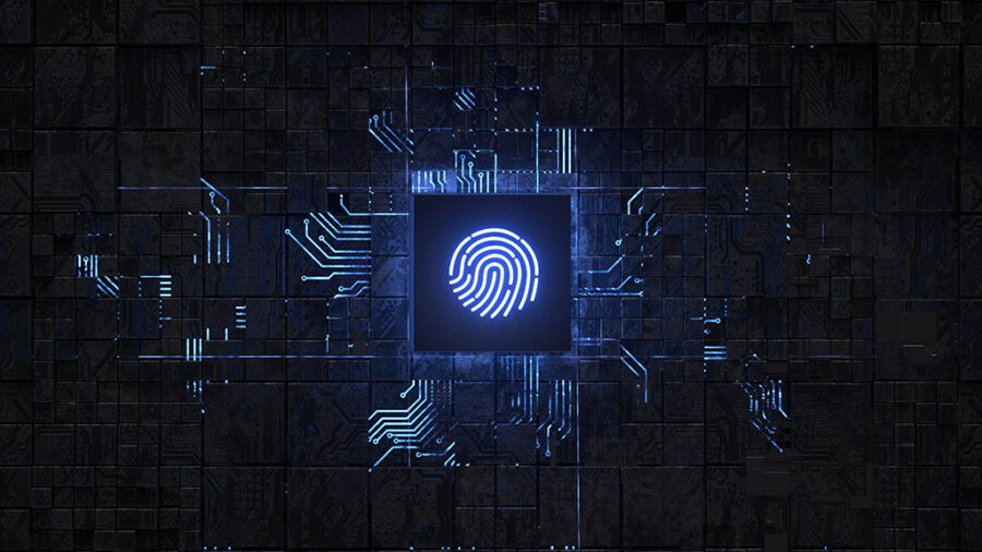 integrated circuit,authentication online, Fingerprint login auth