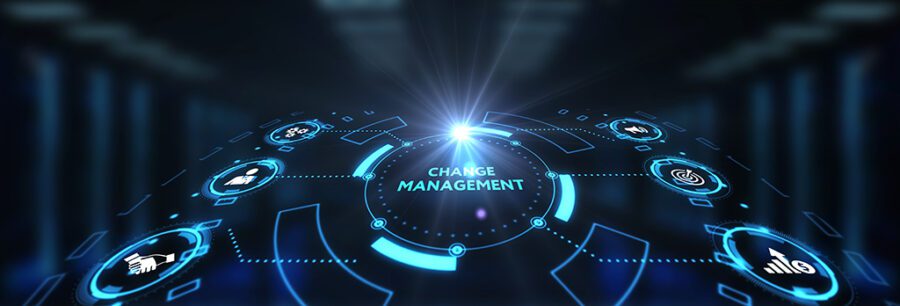 CHANGE MANAGEMENT, business concept. Business, Technology, Inter