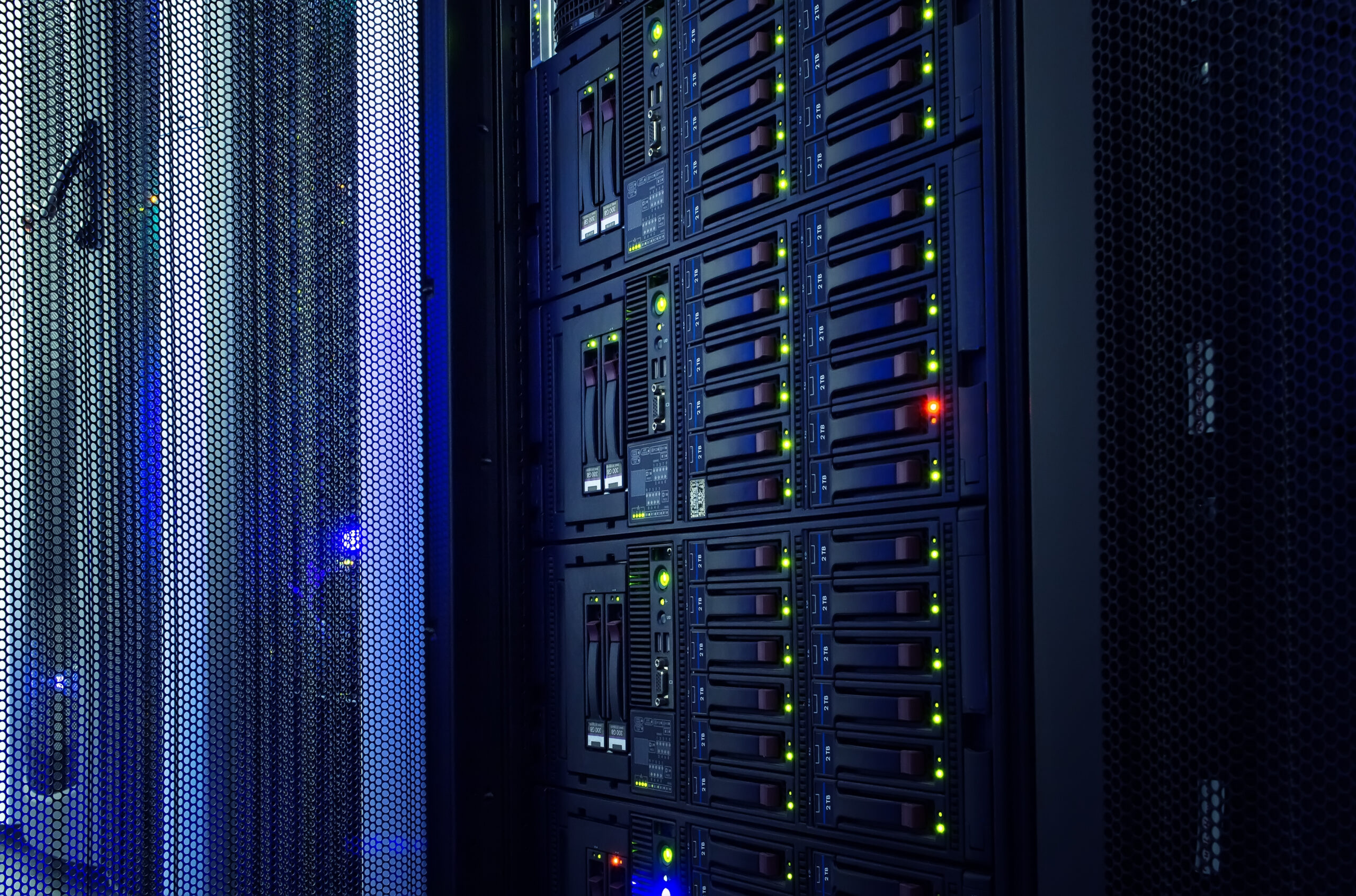 modern mainframe disk storage in the data center