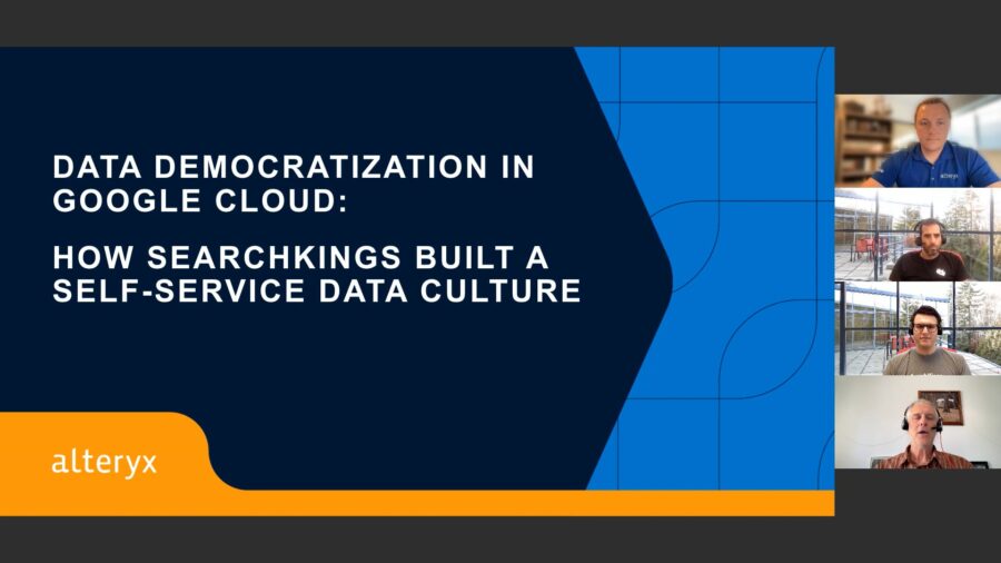 DSC Webinar Series – Data Democratization – How SearchKings Built a Self-Service Data Culture – Vimeo thumbnail