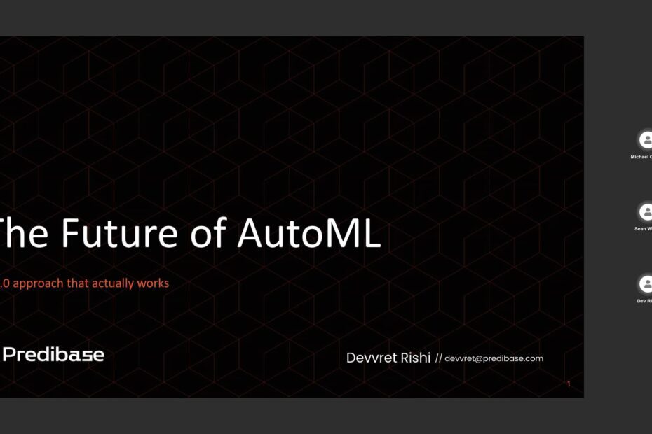 DSC Webinar Series – AutoML 2.0 – Control what you want, automate the rest – Vimeo thumbnail